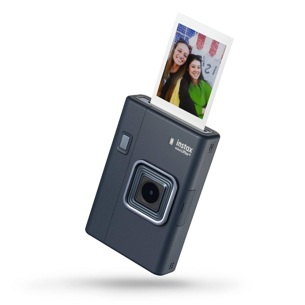 Amazon.com : FUJIFILM instax mini LiPlay+ (Midnight Blue) Hybrid